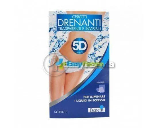 Cerotti 5D Drenanti Trasparenti E Invisibili 14 Pz