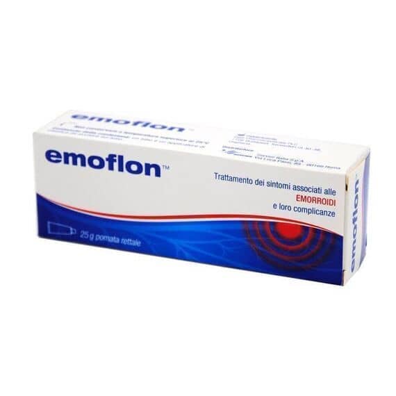 Emoflon Pomata Rettale per il Trattamento delle Emorroidi 25 G | Acquista Online su Farmaclick