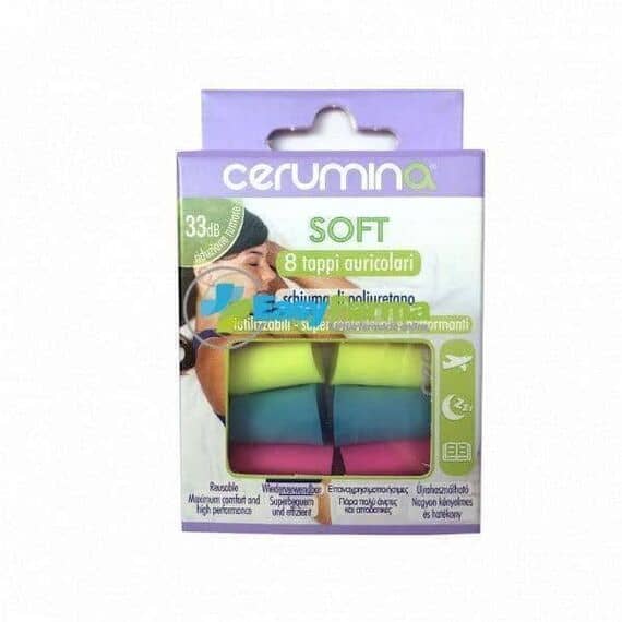 Cerumina Soft Tappi Auricolari in Schiuma di Poliuretano 8 Pz | Acquista Online su Farmaclick