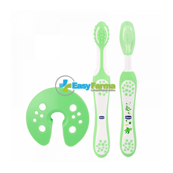 Chicco Kit Evolutivo Spazzolino Massaggiatore e Spazzolino da Denti | Acquista Online su Farmaclick