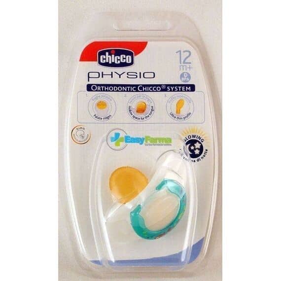 Chicco Physio Ciuccio Anatomico 12m+ | Acquista Online su Farmaclick