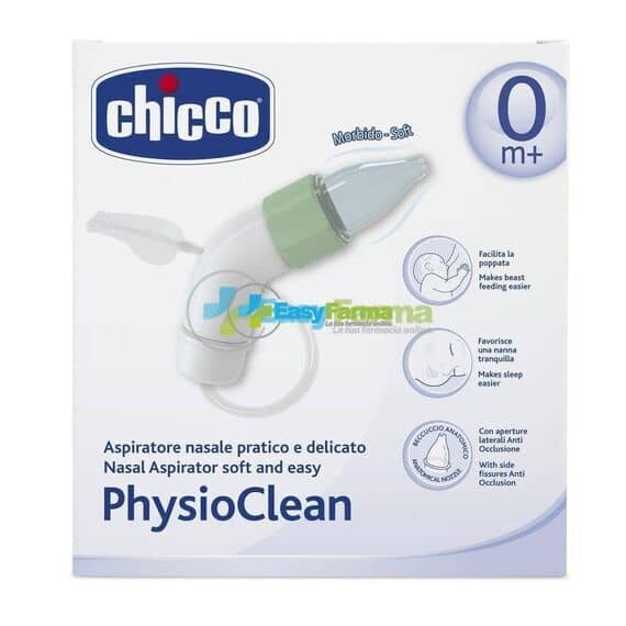Chicco Physioclean Aspiratore Nasale 0m+ | Acquista Online su Farmaclick