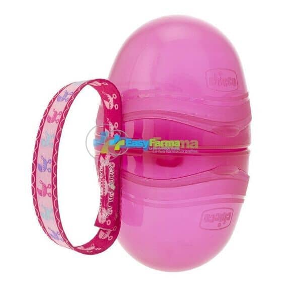 Chicco Portasucchietto Doppio 0m Rosa | Acquista Online su Farmaclick