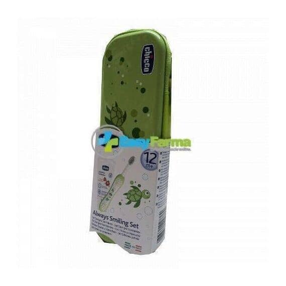 Chicco Set Dental Fluoro Verde 12 M+ | Acquista Online su Farmaclick