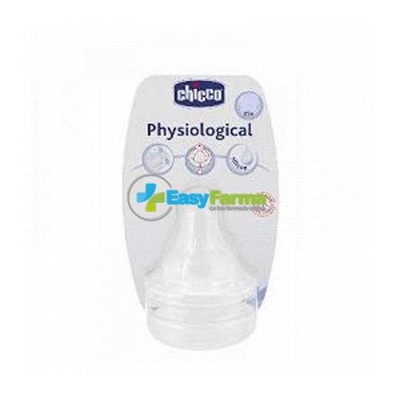 Chicco Tettarella Fisiologica 4m+ Flusso Pappa Silicone | Acquista Online su Farmaclick