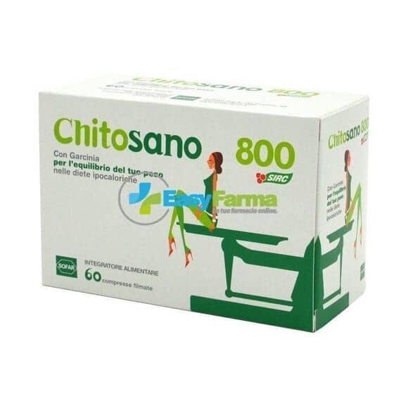 Chitosano 800 Integratore Alimentare 60 Compresse | Acquista Online su Farmaclick