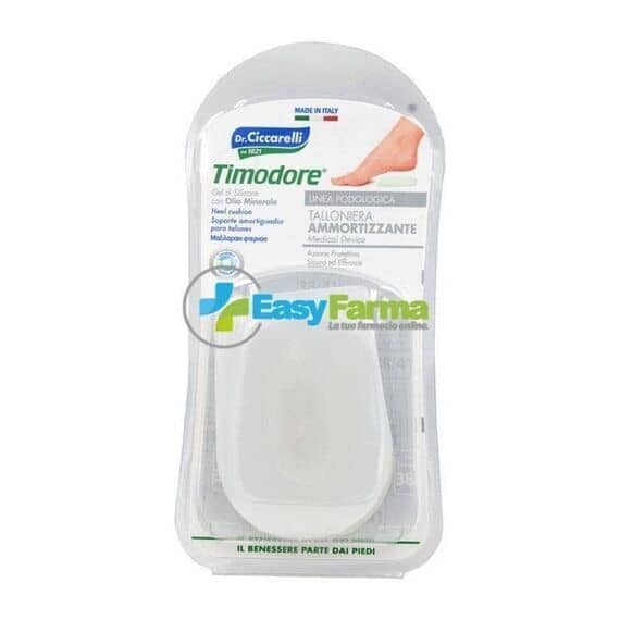 Ciccarelli Timodore Talloniera Ammortizante in Gel di Silicone Tg 38-41 | Acquista Online su Farmaclick