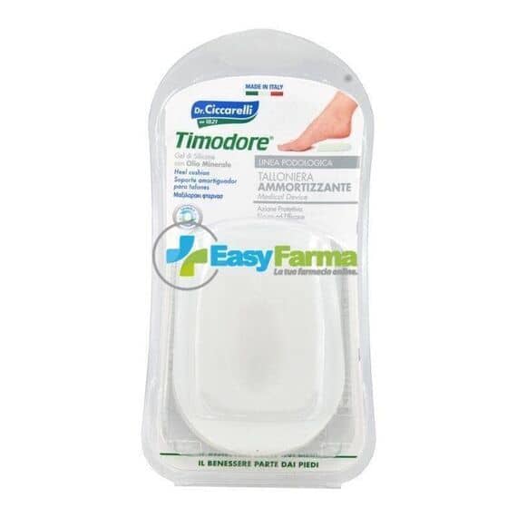 Ciccarelli Timodore Talloniera Ammortizzante in Gel di Silicone Tg 42-45 | Acquista Online su Farmaclick