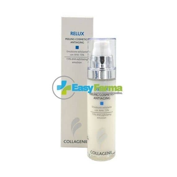 Collagenil Relux Peeling Cosmetico Antiaging Emulsione Esfoliante Viso Collo Dã¨colletã¨ con Aha 15% 50 Ml | Acquista Online su Farmaclick