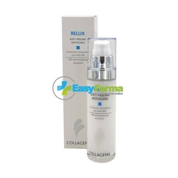 Collagenil Relux Soft Peeling Antiaging Emulsione Rinnovatrice Viso Collo Dã¨colletã¨ con Aha 8% 50 Ml | Acquista Online su Farmaclick