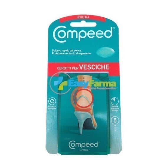 Compeed 5 Cerotti Invisibili per Vesciche | Acquista Online su Farmaclick