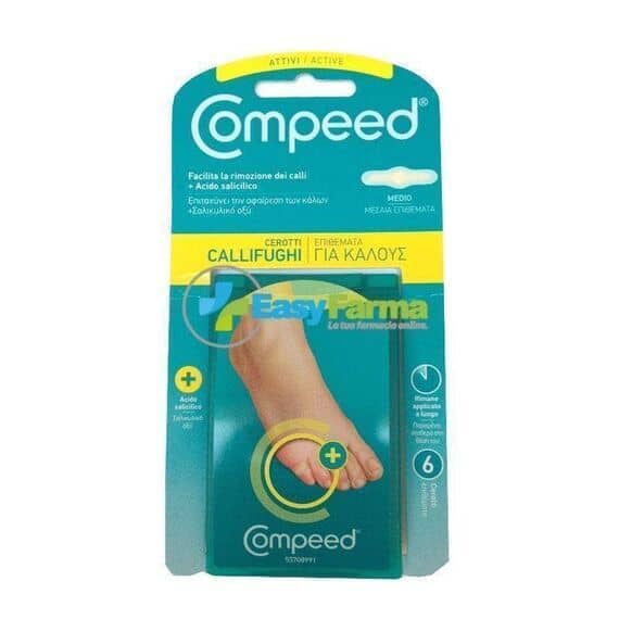 Compeed 6 Cerotti Callifughi Medi | Acquista Online su Farmaclick