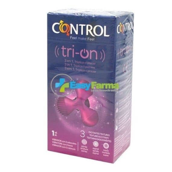 Control Tri-on Stimolatore Intimo Impermeabile con 3 Teste | Acquista Online su Farmaclick
