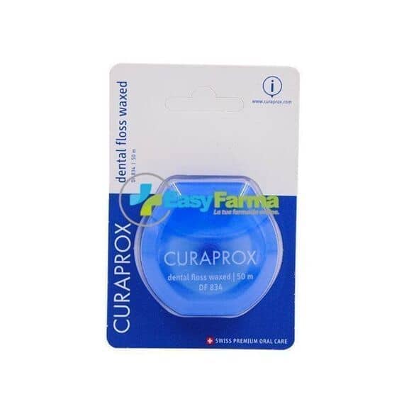Curaprox Dental Floss Waxed Filo Interdentale Df 834 50m | Acquista Online su Farmaclick