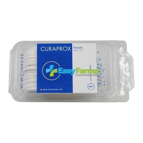 Curaprox Flosspic Df 967 30x Filo Interdentale e Stuzzicadenti | Acquista Online su Farmaclick