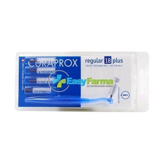 Curaprox Regular 18 Plus Scovolini Blu 5 Pz | Acquista Online su Farmaclick