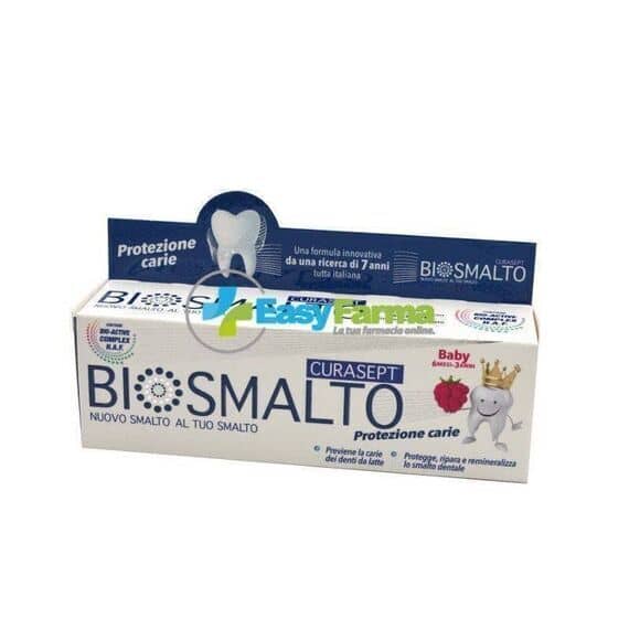 Curasept Biosmalto Baby 6 Mesi 3 Anni Dentifricio Protezione Carie 30 Ml | Acquista Online su Farmaclick