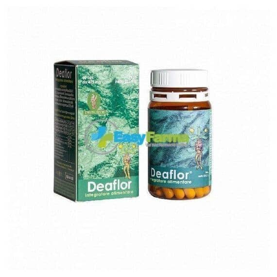 Deaflor Integratore Alimentare per il Riequilibrio della Flora Intestinale 60 Capsule | Acquista Online su Farmaclick
