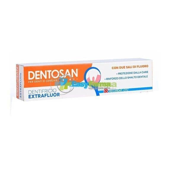 Dentosan Extrafluor Dentifricio per Denti e Gengive 75 Ml | Acquista Online su Farmaclick