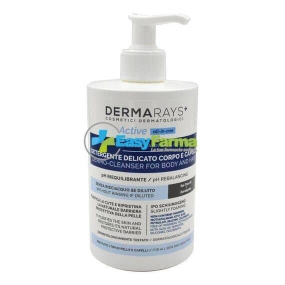 Dermarays Active Detergente Delicato Corpo e Capelli 500 Ml | Acquista Online su Farmaclick