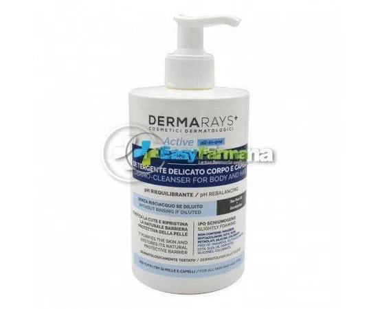 Dermarays Active Sanfte Reinigungscreme für Körper und Haare 500 ml