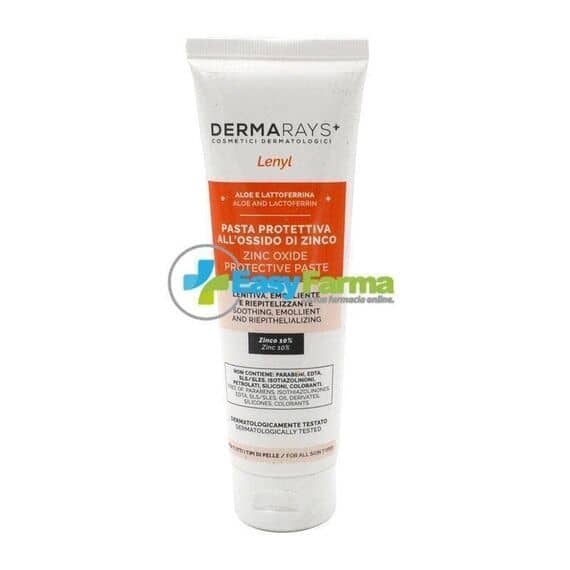 Dermarays Lenyl Pasta Protettiva All'ossido di Zinco 125 Ml | Acquista Online su Farmaclick