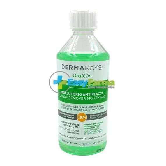 Dermarays Oraclin Collutorio Antiplacca 500 Ml | Acquista Online su Farmaclick