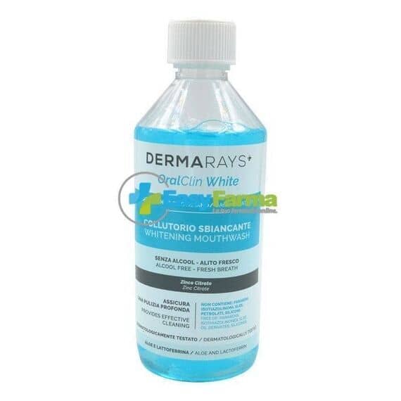Dermarays Oraclin White Collutorio Sbiancante 500 Ml | Acquista Online su Farmaclick