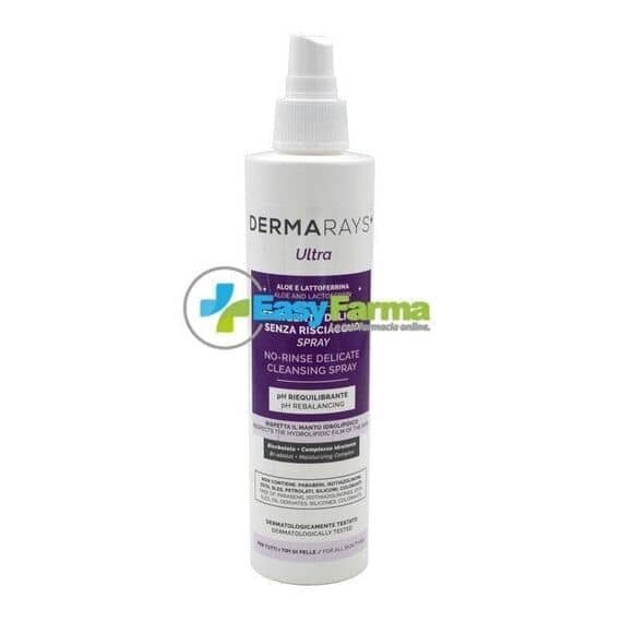 Dermarays Ultra Detergente Delicato Senza Risciacquo Spray 250 Ml | Acquista Online su Farmaclick