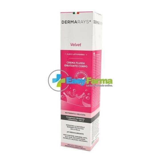Dermarays Velvet Crema Fluida Idratante Corpo Ph Riequilibrante 250 Ml | Acquista Online su Farmaclick