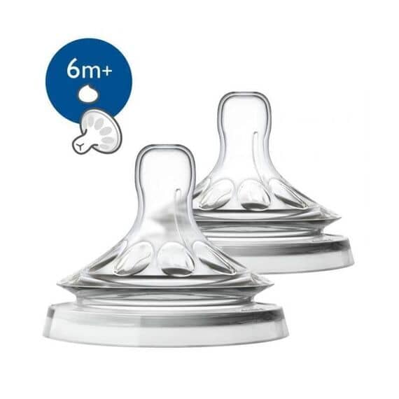 Philips Avent Tettarella 4 Fori Flusso Veloce 6m+ 2 Pezzi | Acquista Online su Farmaclick