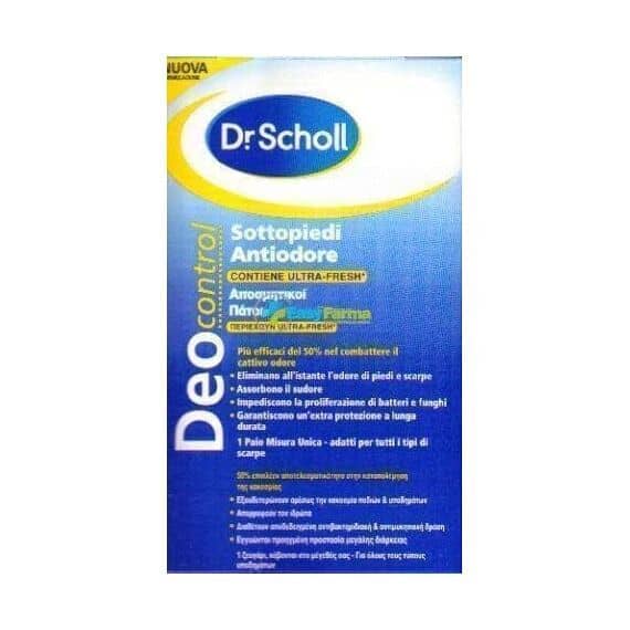 Dr Scholl Sottopiedi Antiodore Deo Control | Acquista Online su Farmaclick