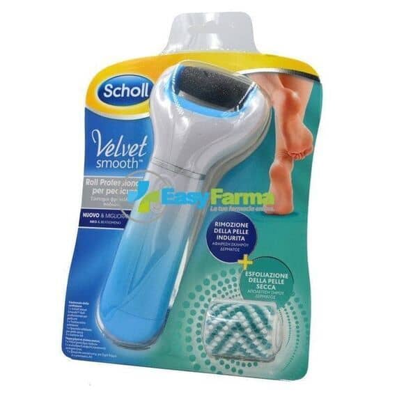 Dr Scholl Velvet Smooth Roll Professionale per Pedicure Nuovo con Testina Esfoliante | Acquista Online su Farmaclick