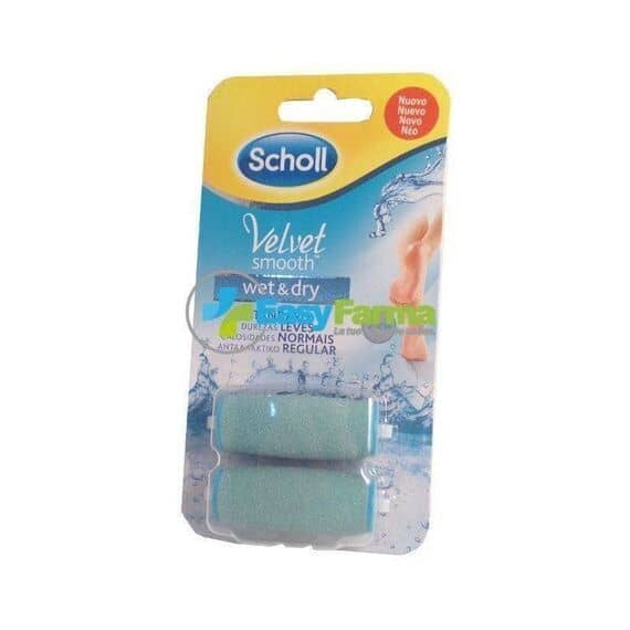 Dr Scholl Velvet Smooth Wet e Dry 2 Testine Rotanti Strandard | Acquista Online su Farmaclick