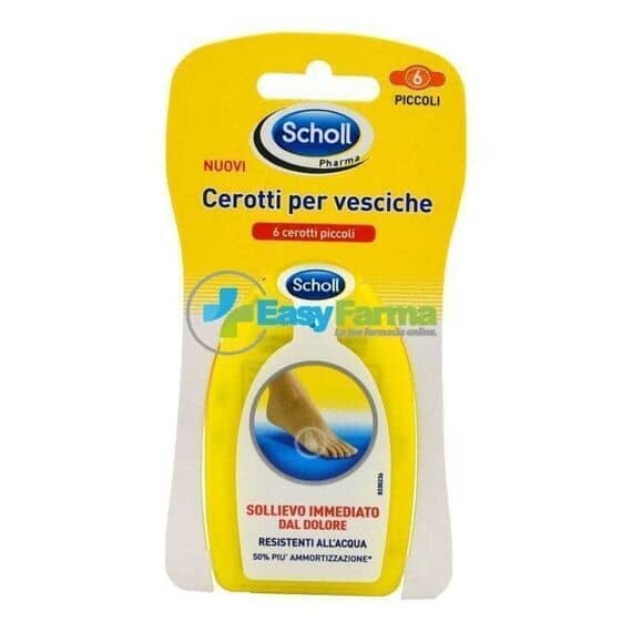 Dr. Scholl Cerotti per Vesciche dei Piedi 6 Cerotti Piccoli | Acquista Online su Farmaclick