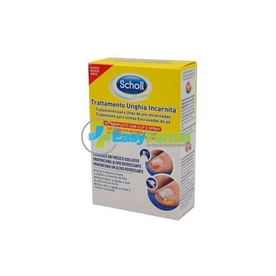 Dr. Scholl Kit Trattamento Unghia Incarnita con Clip e Spray | Acquista Online su Farmaclick