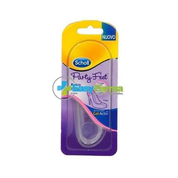 Dr. Scholl Party Feet Retro Tallone Cuscinetti in Gel Trasparenti 1 Paio | Acquista Online su Farmaclick