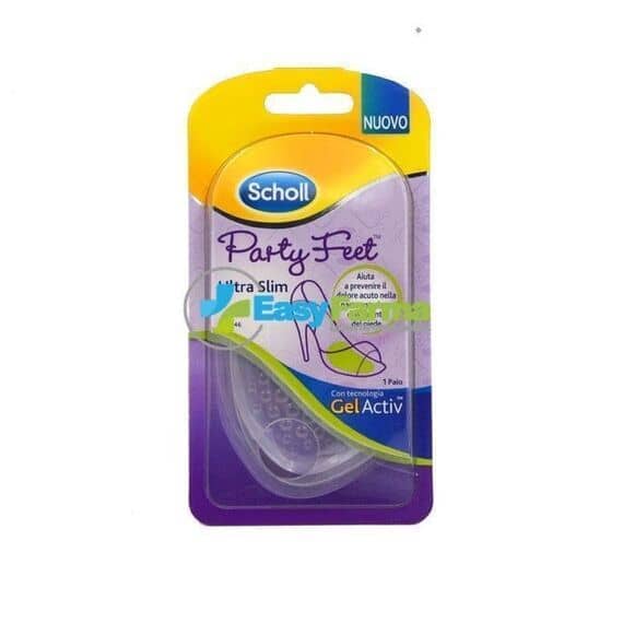 Dr. Scholl Party Feet Ultra Slim Cuscinetti in Gel Trasparenti 1 Paio | Acquista Online su Farmaclick
