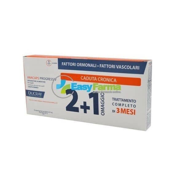 Anacaps Progressiv Trio Ducray 30 Capsule | Acquista Online su Farmaclick