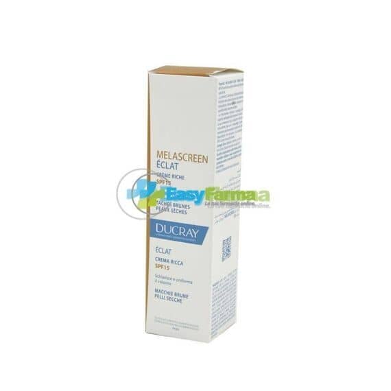 Ducray Melascreen Eclat Crema Ricca Spf 15 Macchie Brune 40 Ml | Acquista Online su Farmaclick