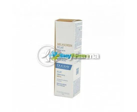 Ducray Melascreen Eclat Crema Ricca Spf 15 Macchie Brune 40 Ml