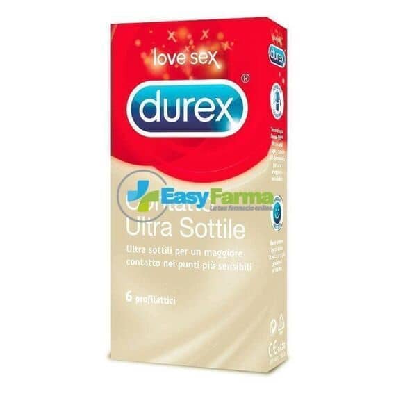 Durex Contatto Ultra Sottile 6 Profilattici | Acquista Online su Farmaclick