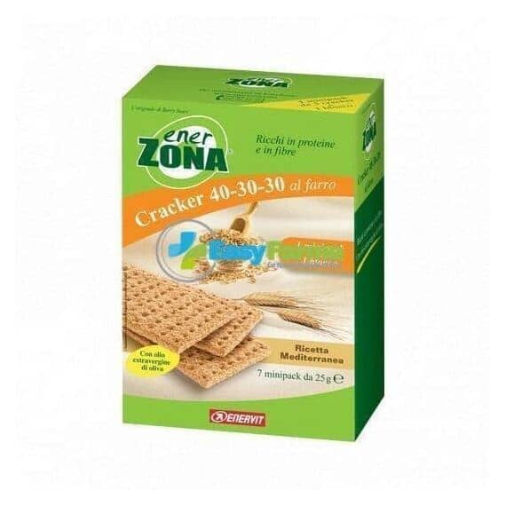 Enerzona Cracker 40 30 30 Al Farro Ricetta Al Rosmarino | Acquista Online su Farmaclick
