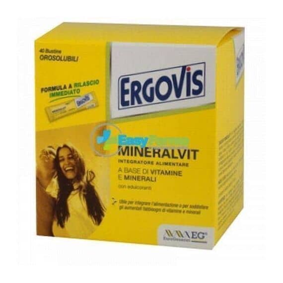 Ergovis Mineralvit 20 Buste Orosolubili 60 G | Acquista Online su Farmaclick