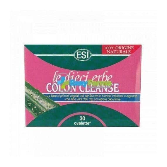 Esi le Dieci Erbe Colon Cleanse con Aloe Vera 30 Ovalette | Acquista Online su Farmaclick