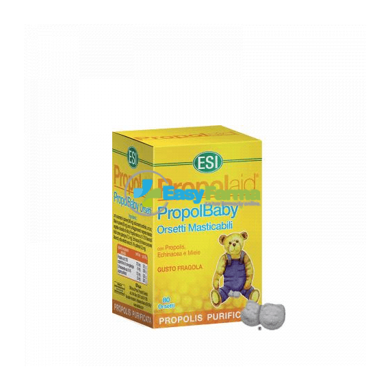 Esi Propolaid Propol Baby Integratore 80 Orsi Masticabili | Acquista Online su Farmaclick