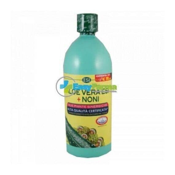 Esi Puro Succo Fresco 100% Aloe Vera + Noni Integratore Alimentare 1000 Ml | Acquista Online su Farmaclick
