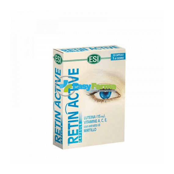Esi Retin Active Integratore per la Vista 20 Capsule | Acquista Online su Farmaclick