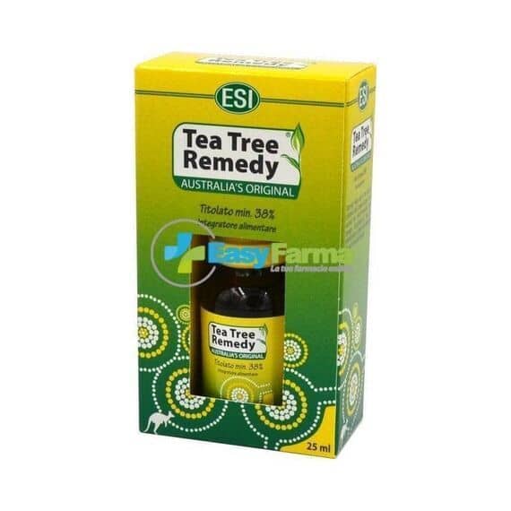Esi Tea Tree Oil Puro 100% 25ml Antibatterico e Antimicotico | Acquista Online su Farmaclick