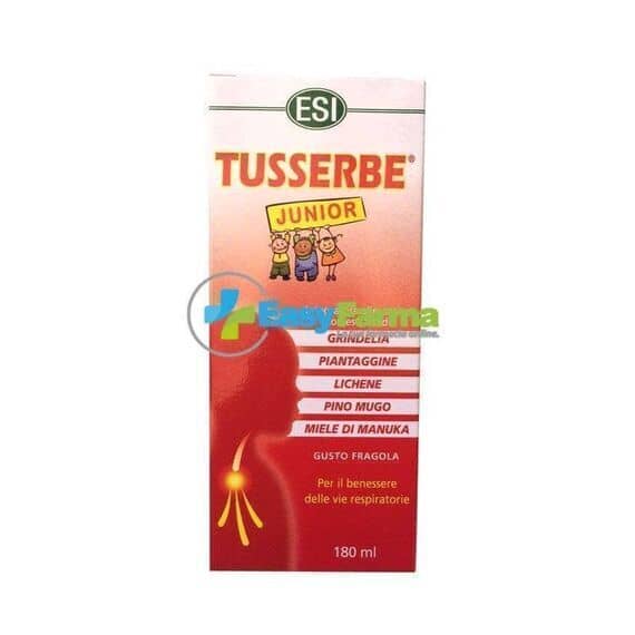 Esi Tusserbe Sciroppo Junior Integratore Alimentare Gusto Fragola 180ml | Acquista Online su Farmaclick